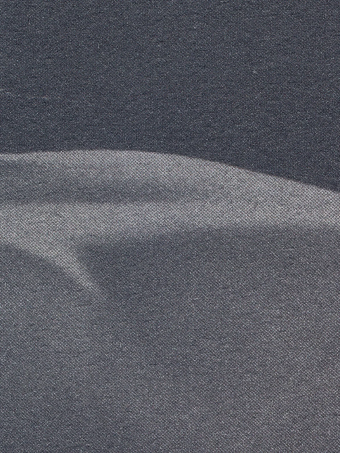 Choose Your Fighter, 2025, by in vivo. Detail: close view of the body, the halftone grain visible.
